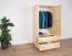 Schrank Kiefer natur 80 cm breit
