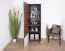 Schrank Mairenke 02, Farbe: Walnuss / Schwarz matt - Abmessungen: 191 x 59 x 55 cm (H x B x T)