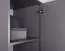 Schrank Hannut 42, Farbe: Anthrazit - Abmessungen: 190 x 50 x 56 cm (H x B x T)