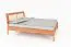 Doppelbett Wellsford 02 Kernbuche massiv geölt - Liegefläche: 160 x 200 cm (B x L)