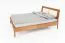 Doppelbett Wellsford 02 Wildeiche massiv geölt - Liegefläche: 160 x 200 cm (B x L)