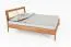 Doppelbett Wellsford 02 Wildeiche massiv geölt - Liegefläche: 160 x 200 cm (B x L)