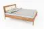 Doppelbett Wellsford 02 Wildeiche massiv geölt - Liegefläche: 160 x 200 cm (B x L)