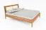 Doppelbett Wellsford 02 Wildeiche massiv geölt - Liegefläche: 160 x 200 cm (B x L)