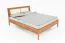 Doppelbett Wellsford 02 Wildeiche massiv geölt - Liegefläche: 160 x 200 cm (B x L)