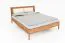 Doppelbett Wellsford 02 Wildeiche massiv geölt - Liegefläche: 160 x 200 cm (B x L)