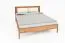 Doppelbett Wellsford 02 Wildeiche massiv geölt - Liegefläche: 180 x 200 cm (B x L)