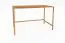 Schreibtisch Wellsford 48 Wildeiche massiv geölt - Abmessungen: 75 x 120 x 65 cm (H x B x T)
