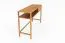 Schminktisch / Schreibtisch Wellsford 49 Wildeiche massiv geölt - Abmessungen: 80 x 120 x 46 cm (H x B x T)