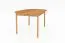 Esstisch ausziehbar Wellsford 55 Wildeiche massiv geölt - Abmessungen: 160-200 x 90 cm (B x T)