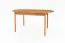 Esstisch ausziehbar Wellsford 55 Wildeiche massiv geölt - Abmessungen: 160-200 x 90 cm (B x T)