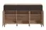 Modernes Sideboard mit viel Stauraum Zvesdara 06, drei Schubladen, Farbe: Eiche Artisan / Schwarz, drei Türen, sechs Fächer, Maße: 92,5 x 157 x 40 cm