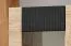 Wohnwand | Farbe: Eiche Ribbeck / Schwarz matt | Push-to-open Funktion | inkl. LED-Beleuchtung | Maße: 320 x 45 x 192 cm | 2 Vitrinen | 1 TV-Unterschrank | 1 Wandregal