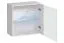 Edle Wohnwand Balestrand 267, Farbe: Eiche Wotan / Weiß - Abmessungen: 150 x 340 x 40 cm (H x B x T), mit Push-to-open Funktion