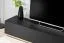 Wohnwand | Farbe: Eiche Ribbeck / Schwarz | Push-to-open Funktion | Maße: 240 x 40 x 127 cm | 11 Fächer | 1 Schrank | 1 Regal | 1 TV-Unterschrank | 1 Wandregal