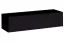 Elegante Wohnwand Balestrand 98, Farbe: Schwarz - Abmessungen: 150 x 340 x 40 cm (H x B x T), mit acht Fächern