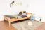 Jugendbett "Easy Premium Line" K4/1, 140 x 200 cm Buche Vollholz massiv Natur