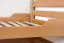 Jugendbett "Easy Premium Line" K4/1, 140 x 200 cm Buche Vollholz massiv Natur