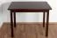 Tisch Kiefer massiv Vollholz Walnussfarben Junco 227B (eckig) - 60 x 100 cm (B x T)