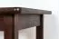 Tisch Kiefer massiv Vollholz Walnussfarben Junco 227B (eckig) - 60 x 100 cm (B x T)