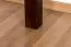 Tisch Kiefer massiv Vollholz Walnussfarben Junco 227B (eckig) - 60 x 100 cm (B x T)