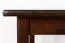 Tisch Kiefer massiv Vollholz Walnussfarben Junco 227B (eckig) - 60 x 100 cm (B x T)