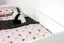 Kinderbett / Jugendbett Benjamin 01, Farbe: Weiß - Liegefläche: 90 x 200 cm (B x L)