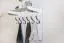 Garderobe Kiefer massiv Vollholz weiß Junco 355 – Abmessungen: 60 x 70 x 3,5 (H x B x T)