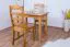 Tisch Kiefer massiv Vollholz Erlefarben Junco 227A (eckig) - 90 x 60 cm (B x T)