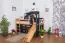 Kinderhochbett mit Rutsche