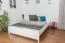 Jugendbett Kiefer massiv Vollholz weiß lackiert 79, inkl. Lattenrost - Abmessung 180 x 200 cm