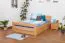 Bett mit Stauraum