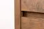 Drehtürenschrank / Kleiderschrank Selun 06, Farbe: Eiche Dunkelbraun - Abmessungen: 196 x 50 x 43 cm (H x B x T)