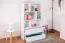 Jugendzimmer - Regal Alard 04, Farbe: Weiß - Abmessungen: 151 x 80 x 40 cm (H x B x T)