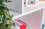Jugendzimmer - Regal Alard 04, Farbe: Weiß - Abmessungen: 151 x 80 x 40 cm (H x B x T)