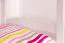 Etagenbett / Stockbett "Easy Premium Line" K17/n inkl. 2 Schubladen und 2 Abdeckblenden, Buche Vollholz massiv Weiß, Liegefläche: 90 x 200 cm (B x L), teilbar