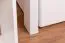 Etagenbett / Stockbett "Easy Premium Line" K17/n inkl. 2 Schubladen und 2 Abdeckblenden, Buche Vollholz massiv Weiß, Liegefläche: 90 x 200 cm (B x L), teilbar