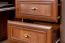 Schreibtisch Sentis 06, Farbe: Dunkelbraun - 77 x 147 x 60 cm (H x B x T)