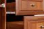 Schreibtisch Sentis 06, Farbe: Dunkelbraun - 77 x 147 x 60 cm (H x B x T)