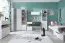 Jugendzimmer - Kommode Lede 11, Farbe: Grau / Weiß - Abmessungen: 90 x 85 x 40 cm (H x B x T)