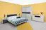 Kommode Camprodon 16, Farbe: Eiche Weiß - 80 x 150 x 40 cm (H x B x T)