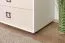 Drehtürenschrank / Kleiderschrank 18, Farbe: Weiß / Creme - Abmessungen: 236 x 84 x 56 cm (H x B x T)