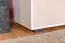 Kinderzimmer - Schrank Benjamin 25, Farbe: Weiß / Creme - Abmessungen: 198 x 44 x 37 cm (H x B x T)