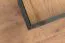 Couchtisch Vaitele 29, Farbe: Anthrazit Hochglanz / Walnuss - 90 x 90 x 37 cm (B x T x H)