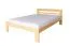 Kinderbett / Jugendbett Kiefer massiv Vollholz natur 73, inkl. Lattenrost - Abmessung 140 x 200 cm