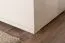 Kommode Garim 1, Farbe: Beige Hochglanz - 85 x 150 x 45 cm (H x B x T)