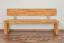 Bank Sitzbank Wooden Nature 135 Kernbuche massiv - 180 x 35 cm (L x B)