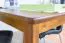 Tisch Kiefer massiv Vollholz Eichfarben Rustikal Junco 228A (eckig) - 100 x 70 cm (B x T)
