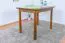 Tisch Kiefer massiv Vollholz Eichfarben Rustikal Junco 228A (eckig) - 100 x 70 cm (B x T)