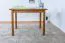 Tisch Kiefer massiv Vollholz Eichfarben Rustikal Junco 228A (eckig) - 100 x 70 cm (B x T)